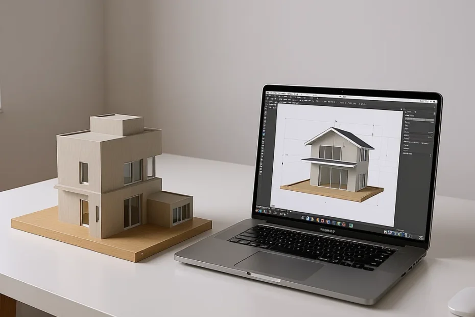 Step-by-step guide to starting 3D architectural design online with SketchUp