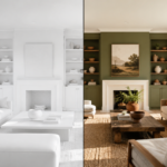 Before and after: interior color trends replacing all-white homes in 2026