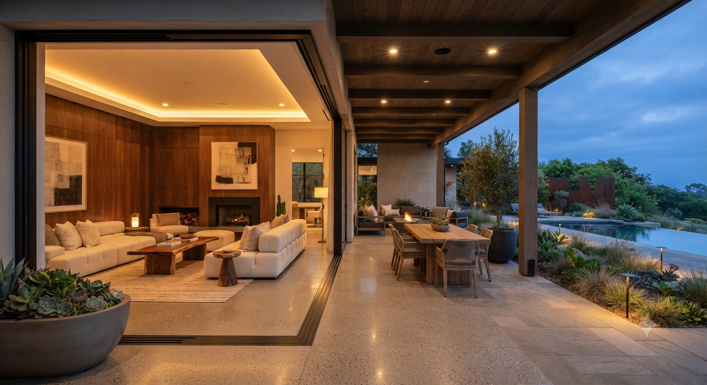 Indoor-Outdoor Living Design: Building Year-Round Outdoor Spaces in 2026