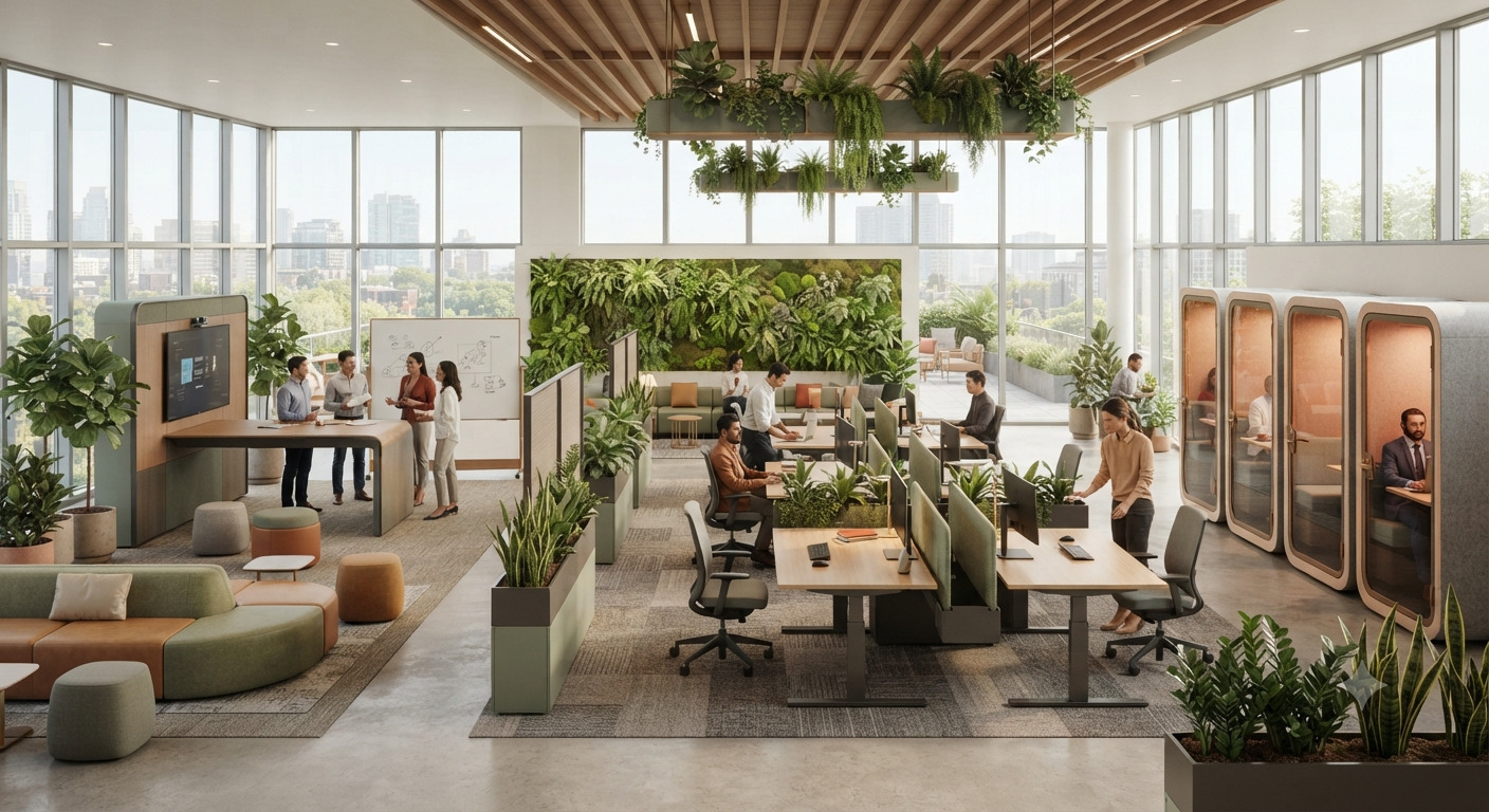 Office Interior Design Trends That Improve Productivity