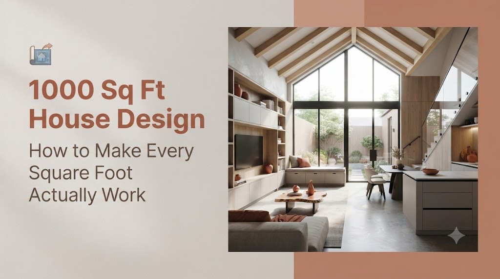 1000 Sq Ft House Design: How to Make Every Square Foot Actually Work