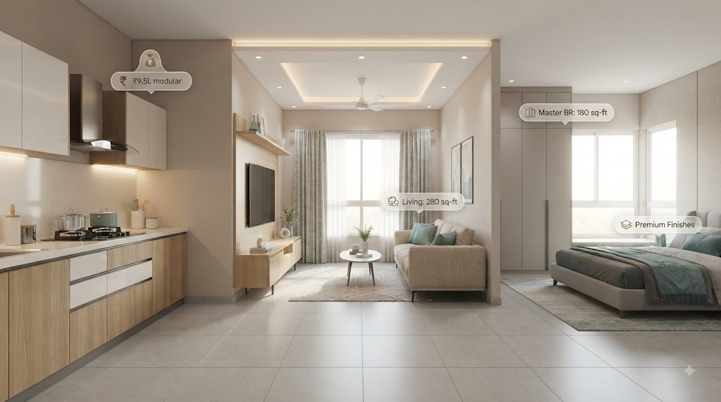 2BHK Home Interior Design Cost (2026 Guide)