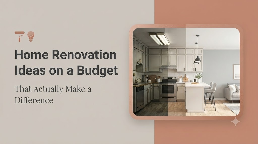 Home Renovation Ideas on a Budget That Actually Make a Difference