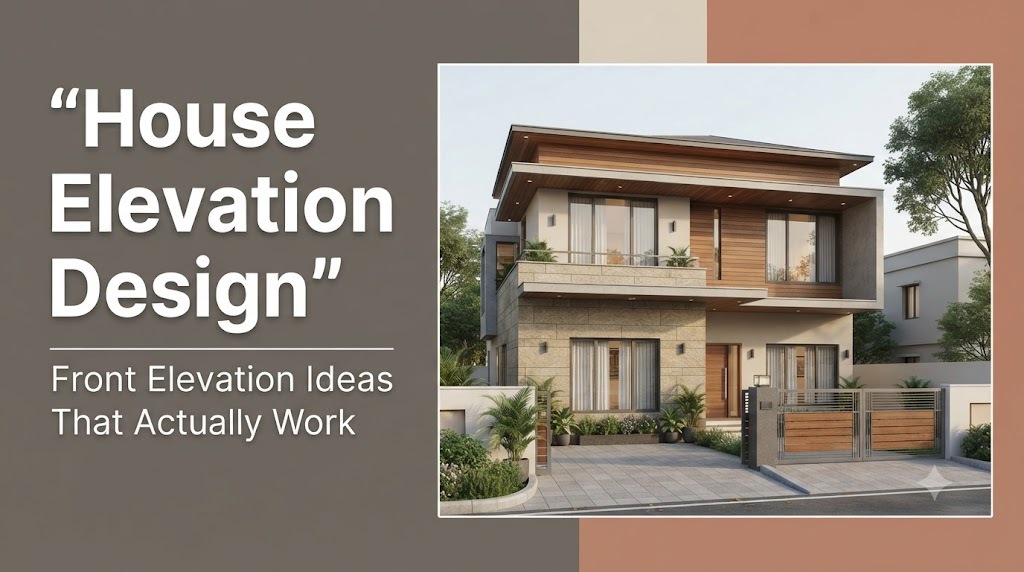 House elevation design – practical guide to front elevation ideas that actually work for Indian plots