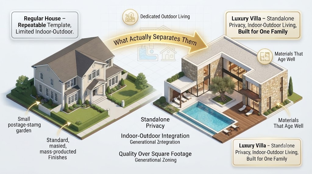 Luxury Villa Design Ideas: What Separates a Villa From a Regular House (2026)