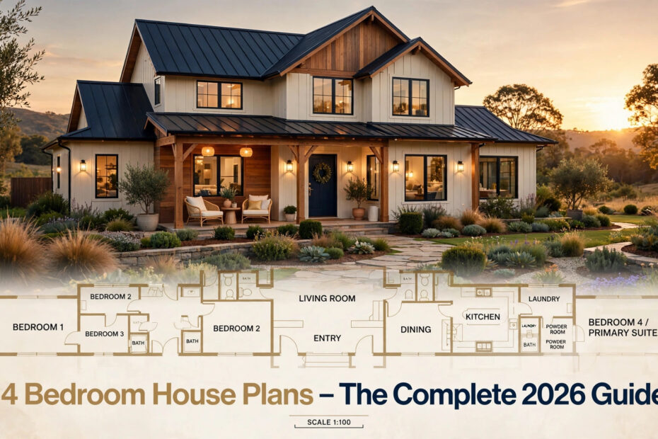 4 bedroom house plans complete 2026 guide to choosing the right design