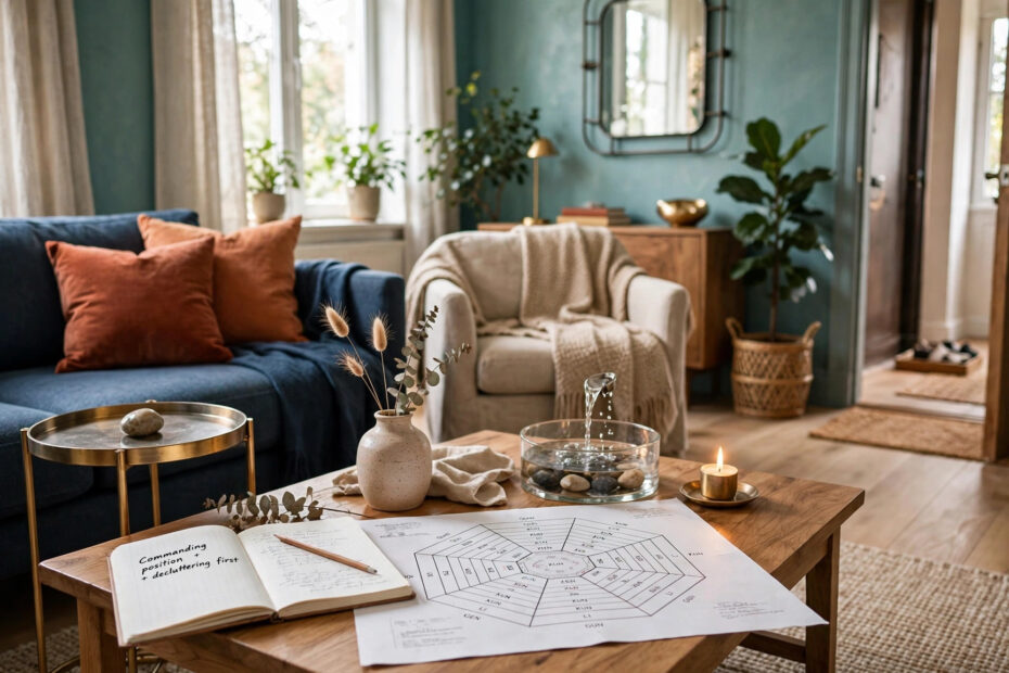 Feng shui interior design principles for harmony