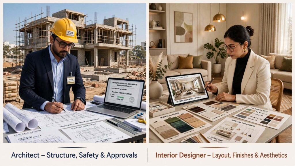 Architect vs. Interior Designer: Who Should You Hire First (and Do You Need Both?)