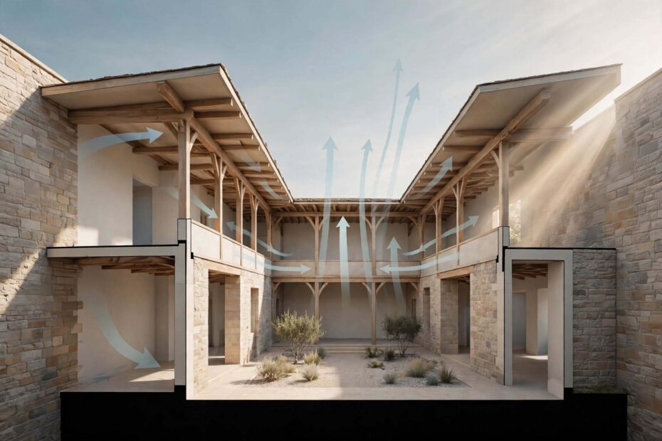 Courtyard house design — how an open square in the middle of a home cools it, shades it and changes daily lifeCourtyard house design — how an open square in the middle of a home cools it, shades it and changes daily life
