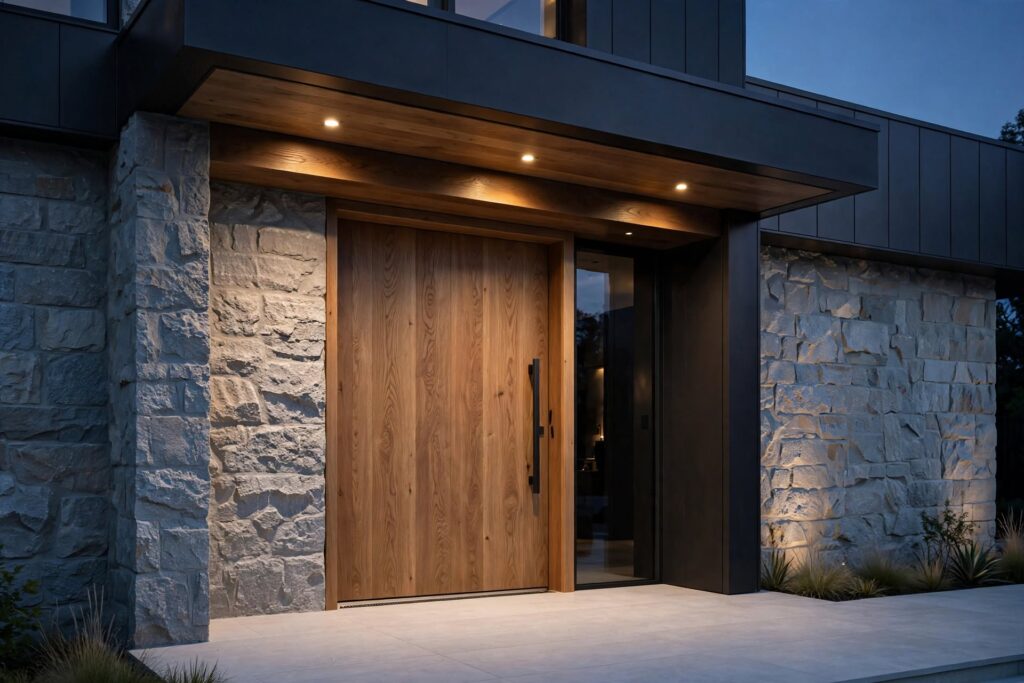 Pivot Door Design: How to Get a Dramatic Entrance That Still Keeps the Rain Out